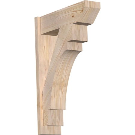 Ekena Millwork Merced Slat Smooth Outlooker, Douglas Fir, 7 1/2"W x 24"D x 36"H OUT08X24X36MRC06SDF